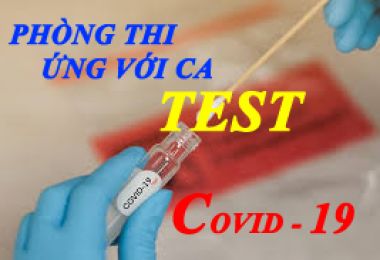 Danh sách Phòng thi ứng với Ca Test Covid - 19 kỳ thi THPT 2021